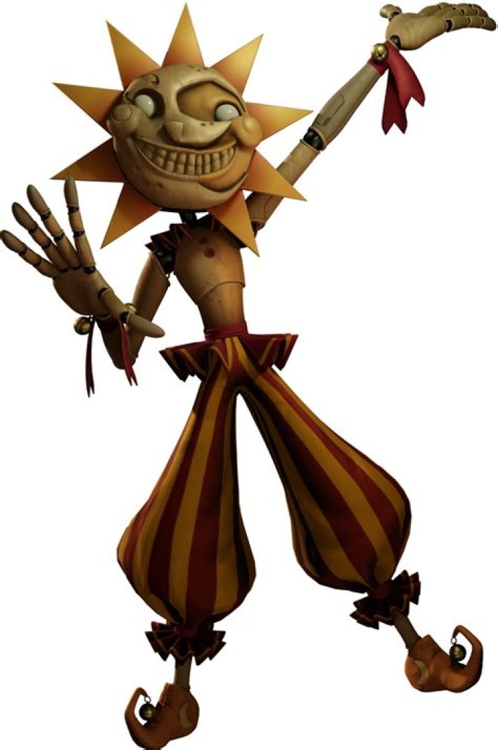How tall is sun from FNAF?
